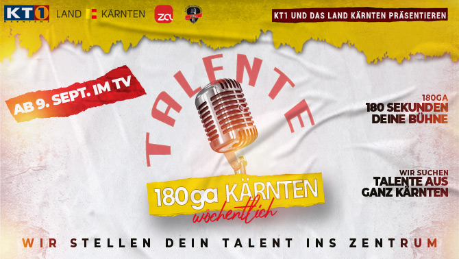 180ga Kärnten - Wir stellen dein Talent ins Zentrum